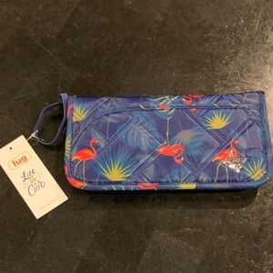 Lug Tango SE Tropical Flamingo Blue Wallet